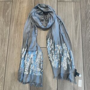 NWT Banana Republic 100% Rayon Sequin Scarf